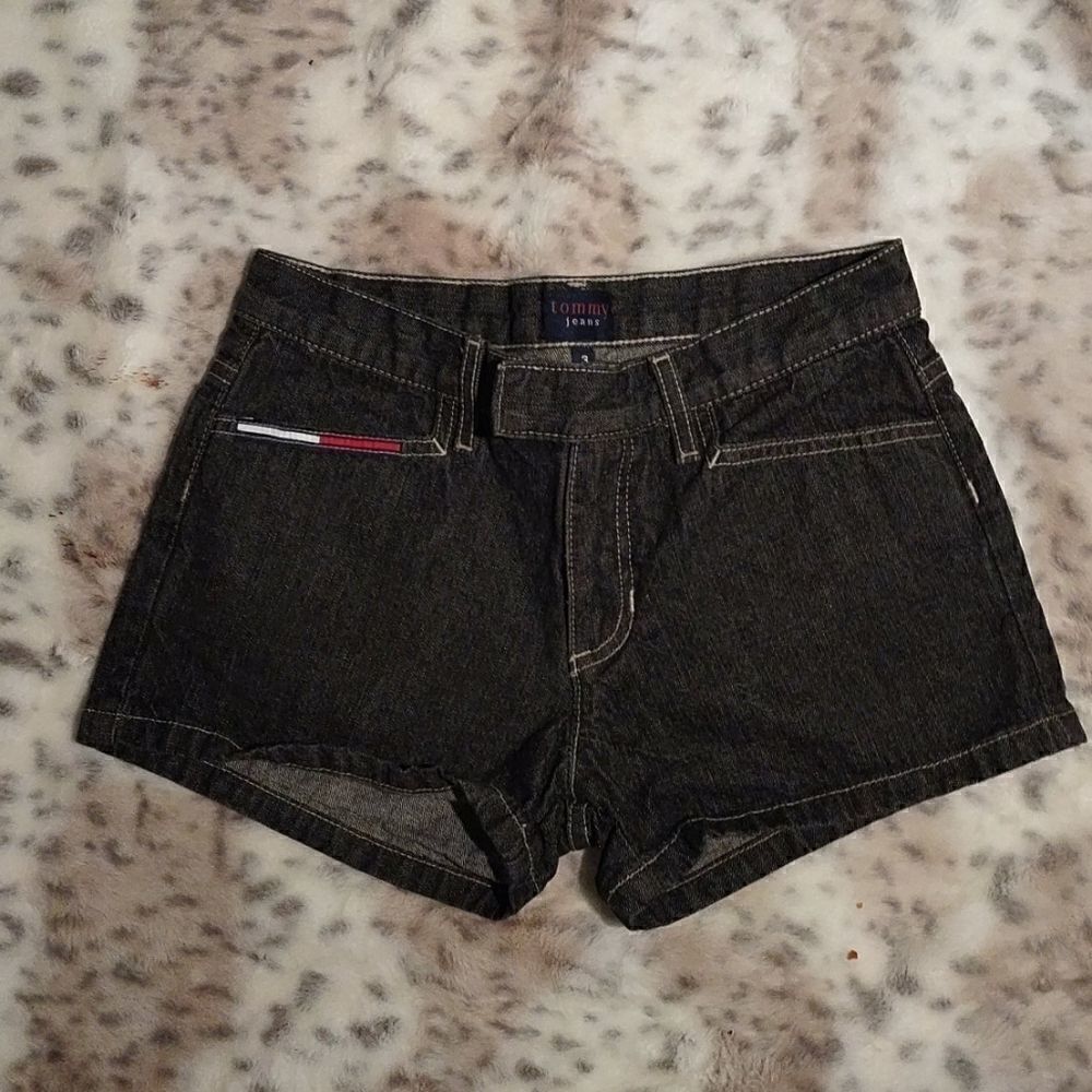 Tommy Jeans Black Junior Shorts